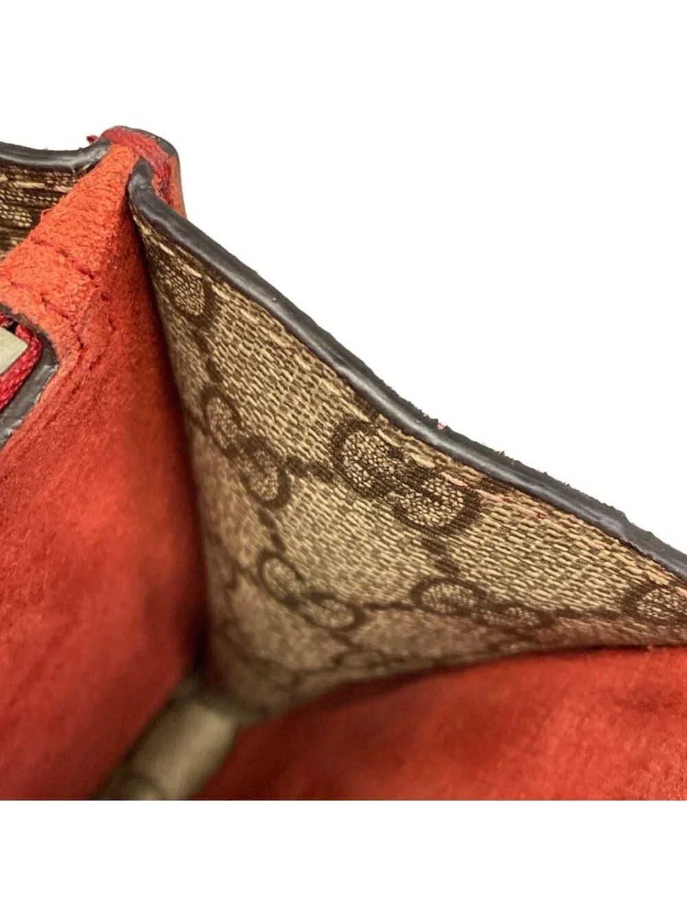 Gucci Shoulder Bag Dionysus Beige Brown Red